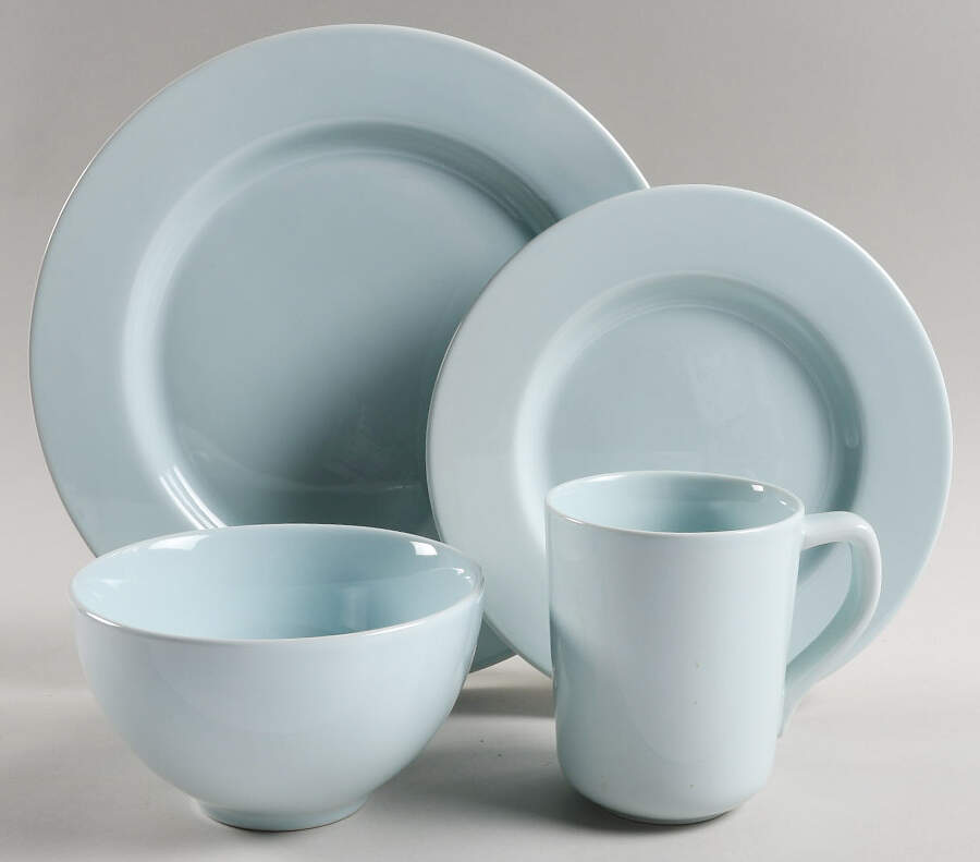 Seaglass 4 Piece Place Setting by Real Simple-1