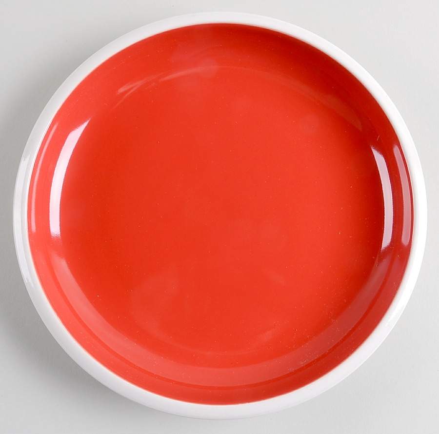 Rise Red Salad Plate by Rachael Ray-1