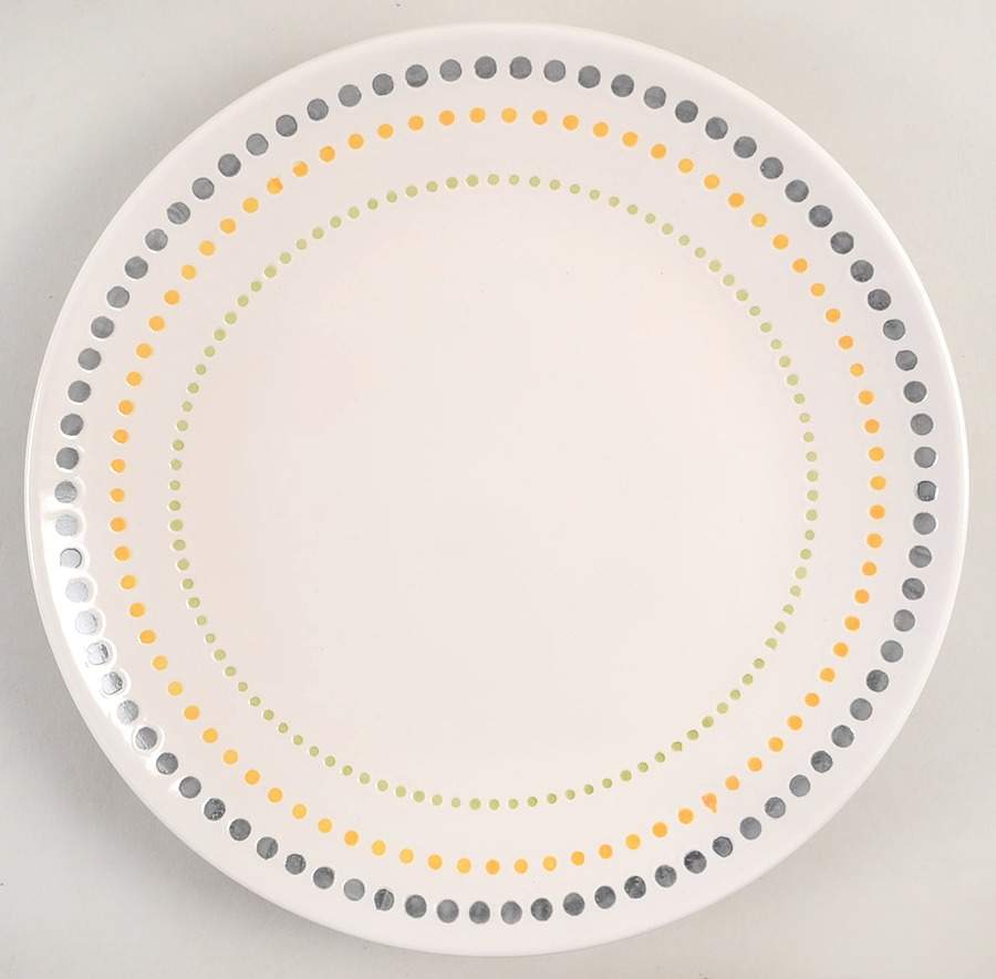 Circles and Dots Dinner Plate by Rachael Ray-1