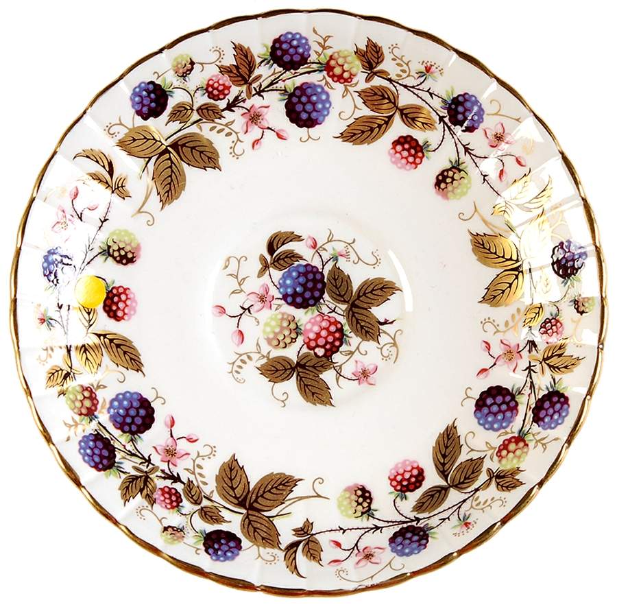 Golden Bramble Saucer by Royal Stafford-1