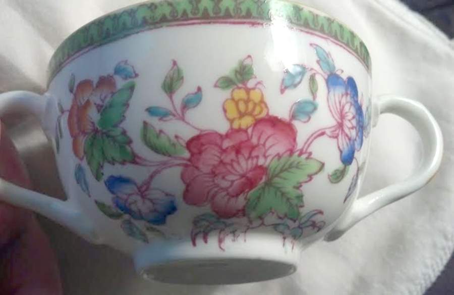 L7059 Flat Cream Soup Bowl by Royal Cauldon-1