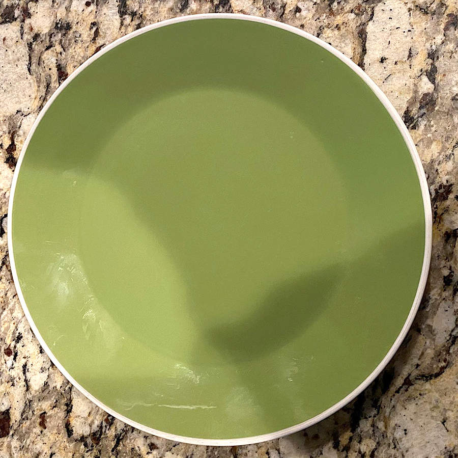 Angled Rim Apple Green Salad Plate by Room Essentials-1