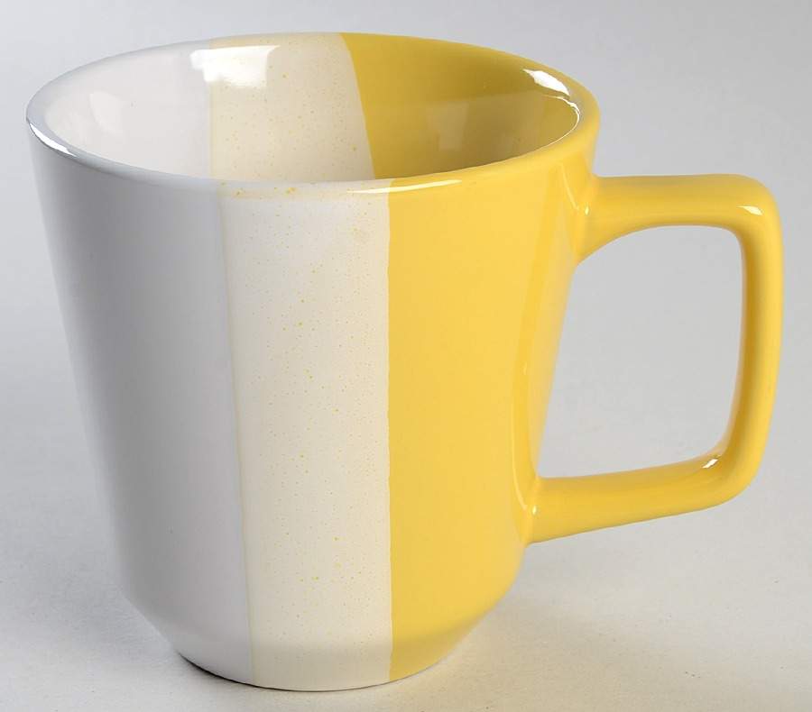 Tri Band Yellow Mug by Room Essentials-1