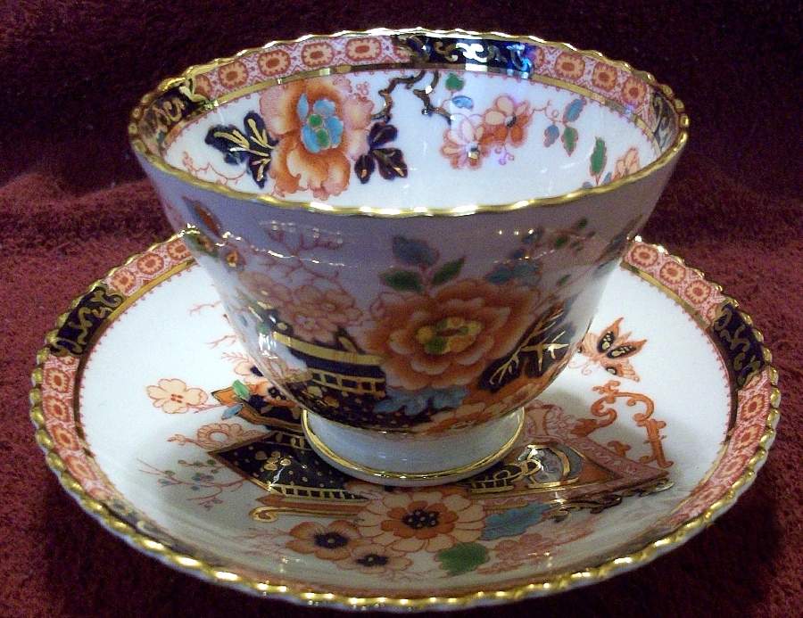 1231 Footed Cup & Saucer Set by Samuel Radford-1