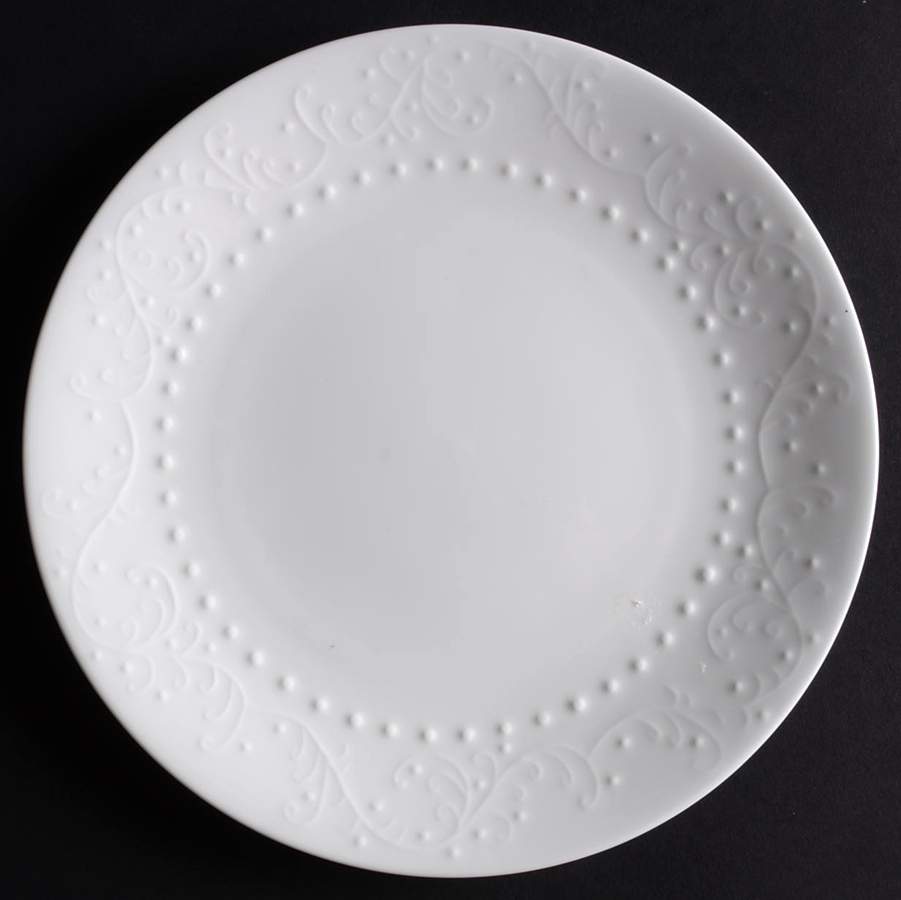 Scroll Hobnail Salad Plate by Roscher & Co-1