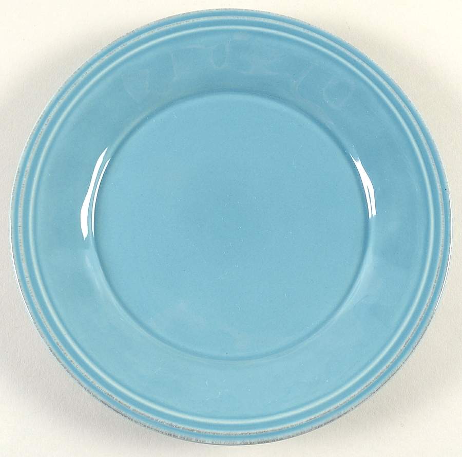 Cucina Agave Blue Salad Plate by Rachael Ray-1