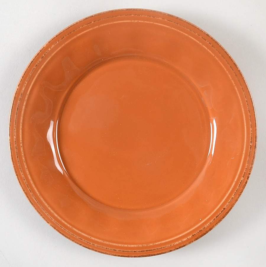 Cucina Pumpkin Orange Salad Plate by Rachael Ray-1