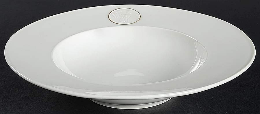 Arcadia (Gold Accent) Rim Soup Bowl by Royal Berlin-1