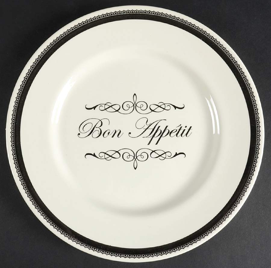 Bon Appetit Dinner Plate by Royal Stafford-1