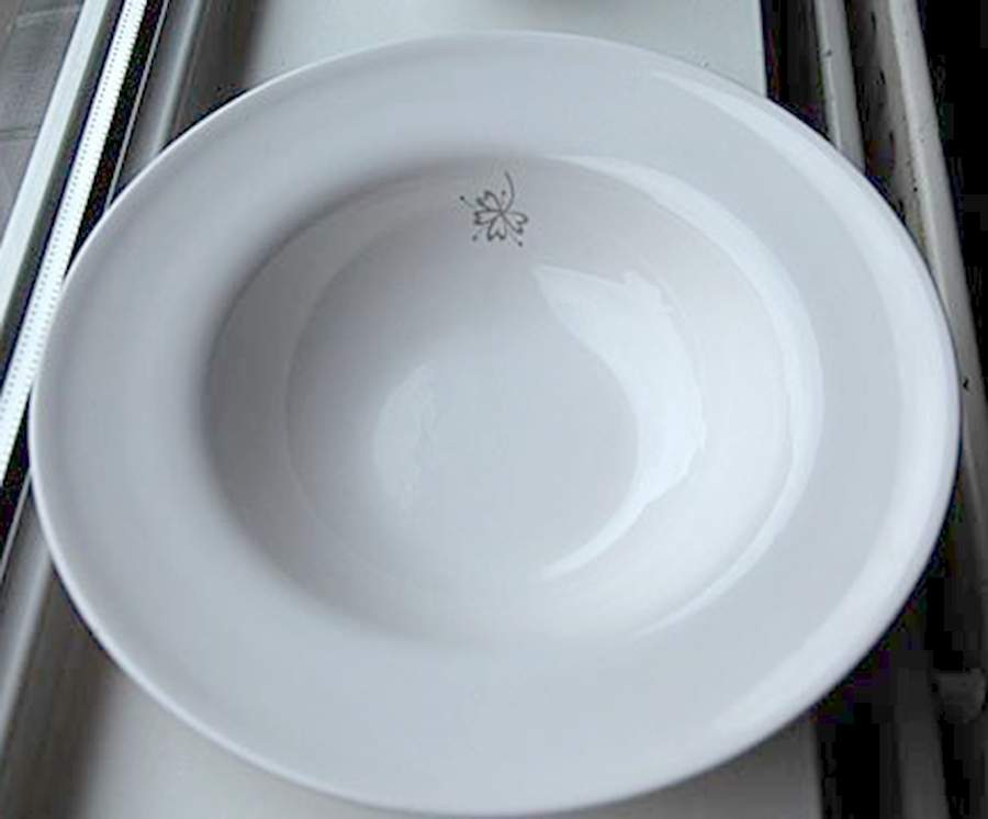 Pure Collection Rim Soup Bowl by Riverdale-1