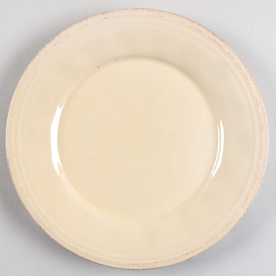Cucina Almond Cream Salad Plate by Rachael Ray-1