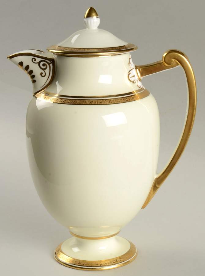 L1406 Coffee Pot & Lid by Royal Cauldon-1