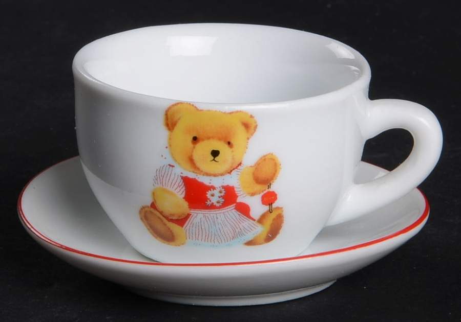 REU9 Flat Toy Cup and Saucer Set by Reutter Porzellan-1