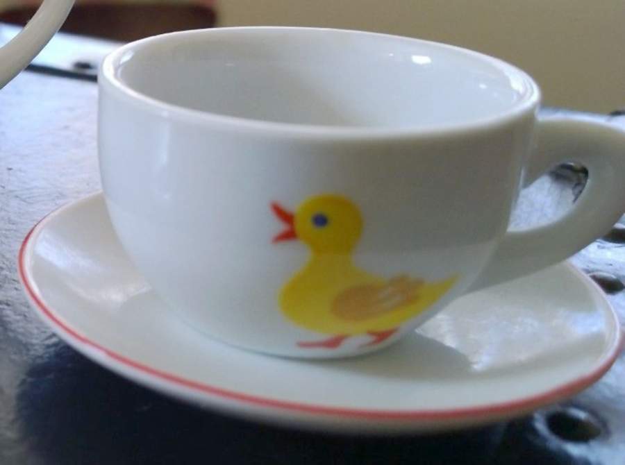 REU10 Flat Toy Cup and Saucer Set by Reutter Porzellan-1