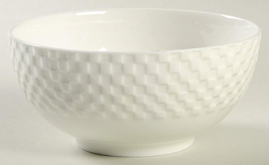 Basketweave Soup/Cereal Bowl by Roscher & Co-1
