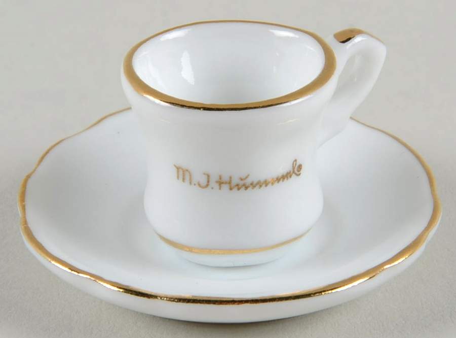 Basket of Gifts Flat Toy Cup and Saucer Set by Reutter Porzellan-1