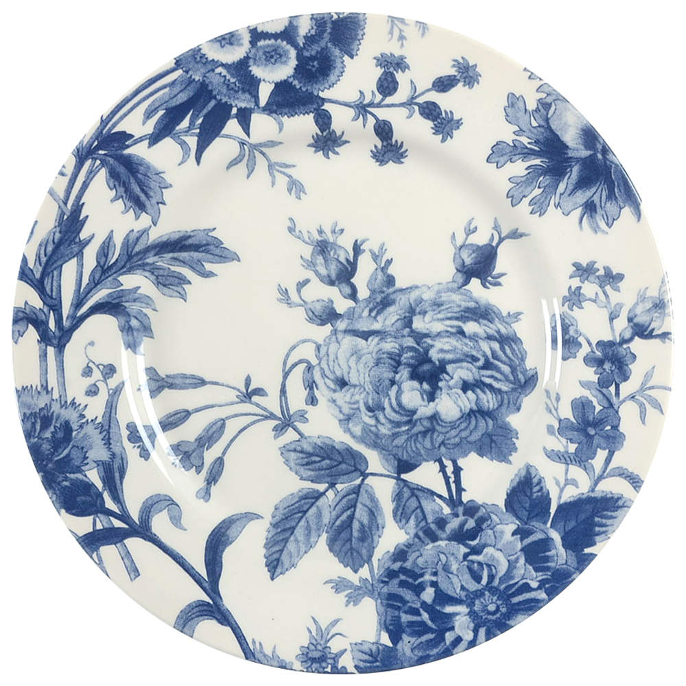 Floral Weave Blue Dinner Plate by Royal Stafford-1
