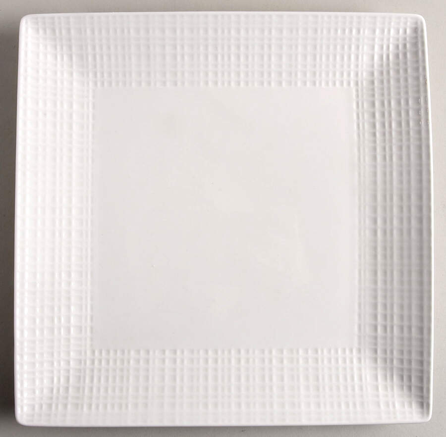 Mesh Square Dinner Plate by Roscher & Co-1