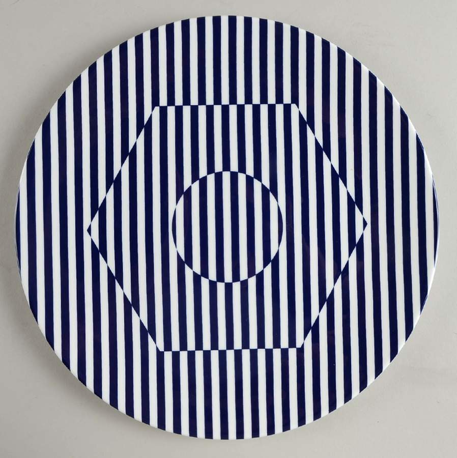 Patternity Coupe Dinner Plate by Richard Brendon-1