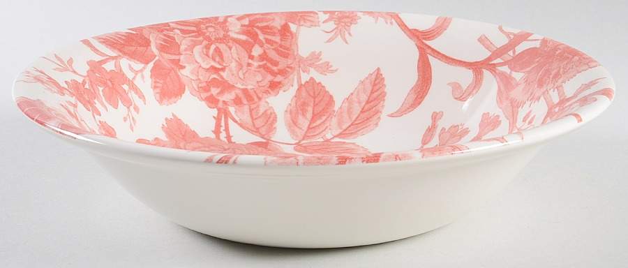 Floral Weave Red 10" Round Serving Bowl by Royal Stafford-1