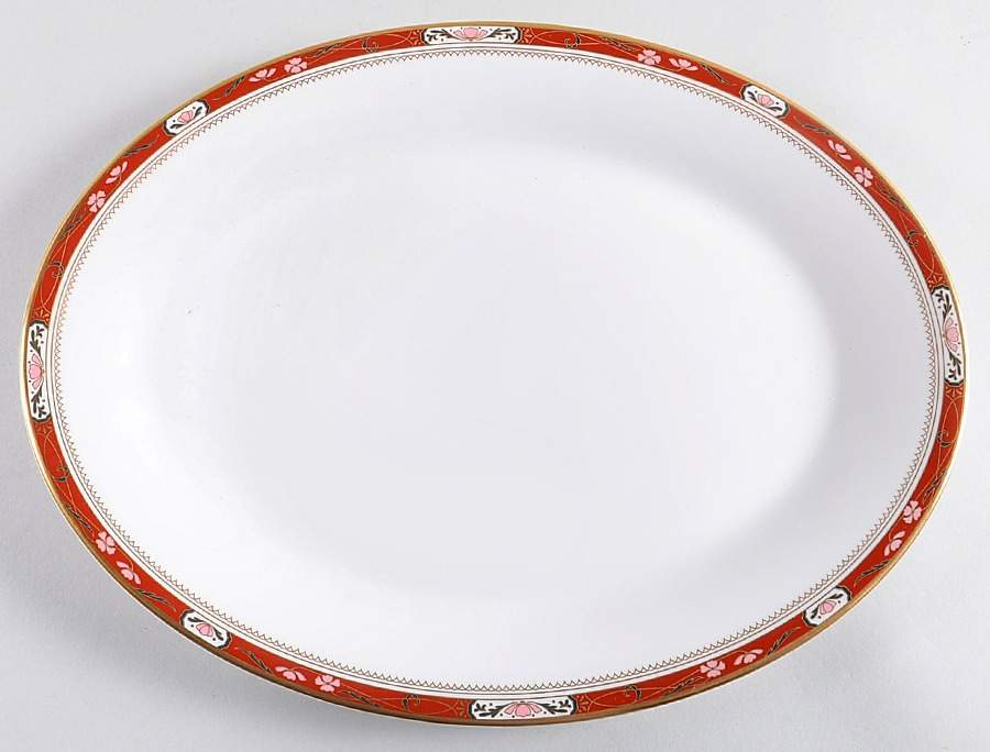 Sandon Hotelware 13" Oval Serving Platter by Royal Doulton-1