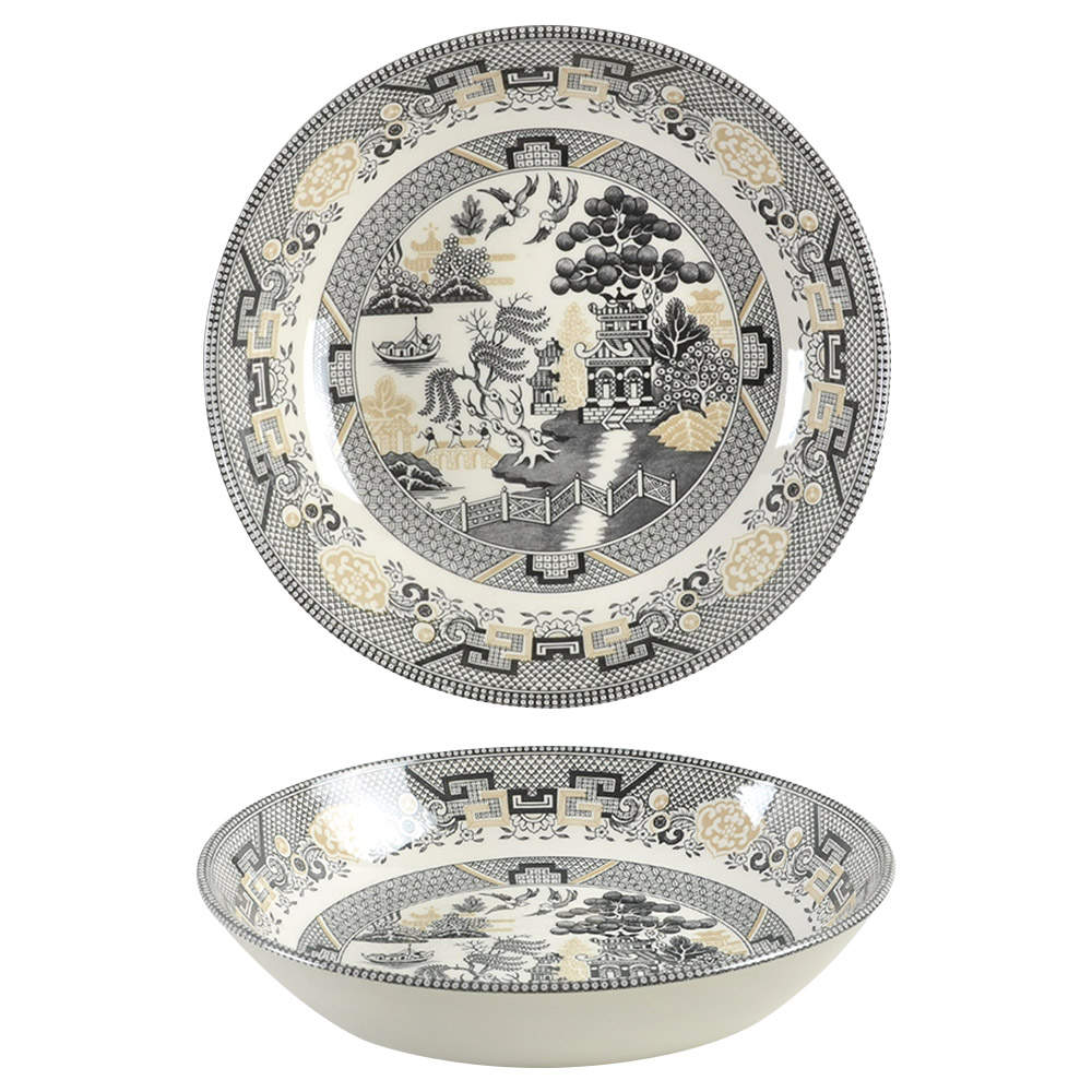 Willow 8" Individual Pasta Bowl - Set of 4 by Royal Stafford-1