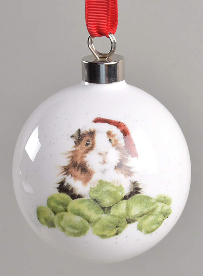 Wrendale Designs Christmas Ornament by Royal Worcester-1
