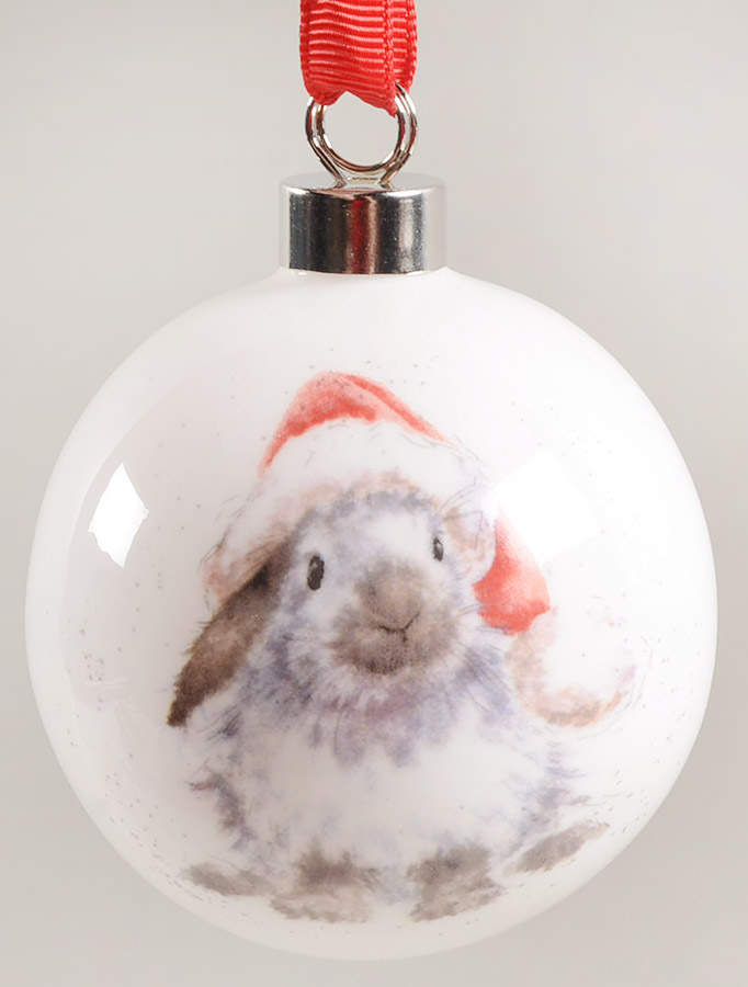 Wrendale Designs Christmas Ornament by Royal Worcester-1