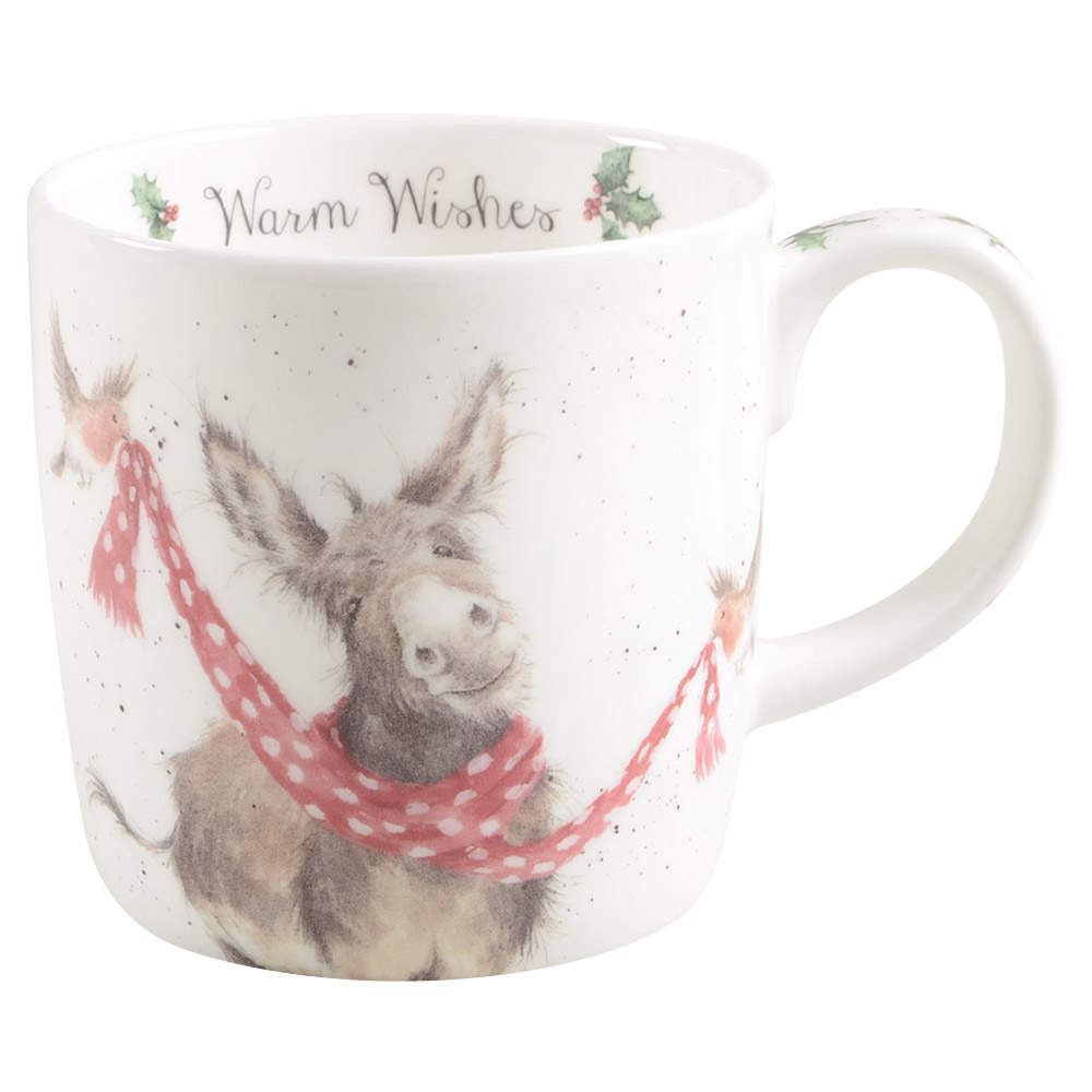 Wrendale Designs Christmas Mug by Royal Worcester-1