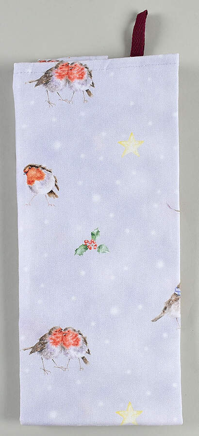 Wrendale Designs Christmas Cloth Kitchen Towel by Royal Worcester-1