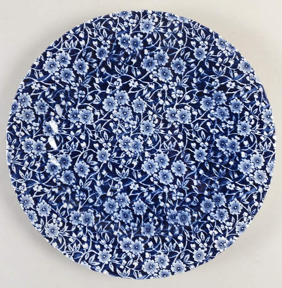 Victorian Calico Dinner Plate by Royal Wessex-1