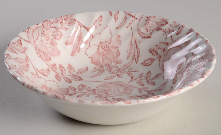 Peony Pink Coupe Cereal Bowl by Royal Wessex-1