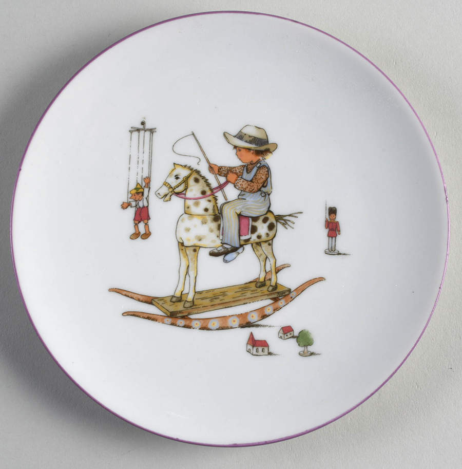 REU13 Child's Plate by Reutter Porzellan-1
