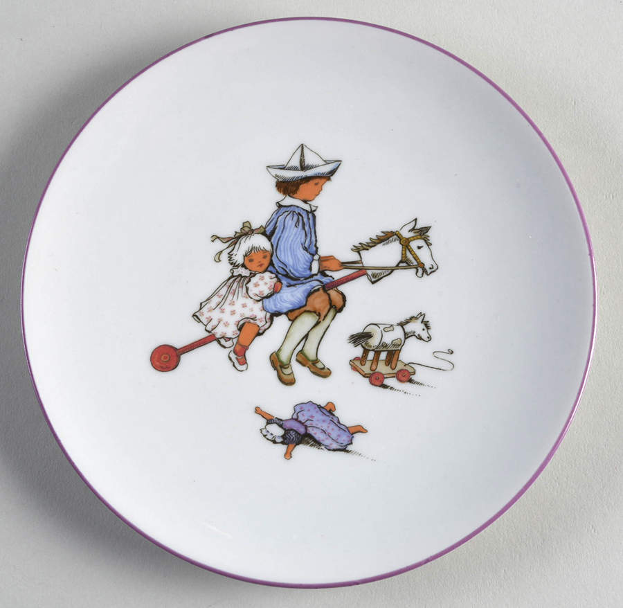 REU13 Child's Plate by Reutter Porzellan-1