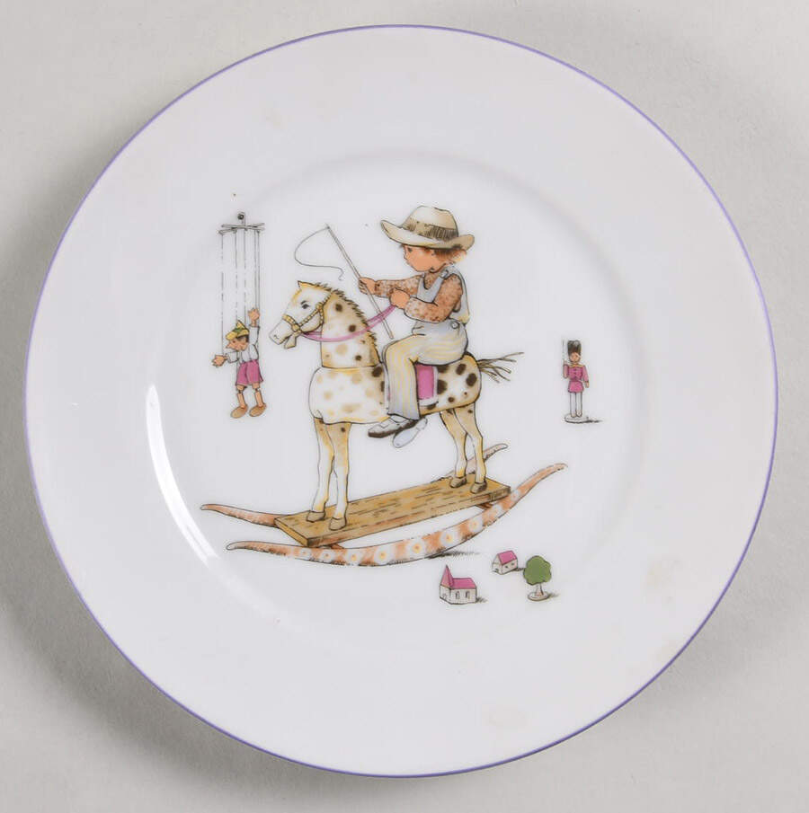 REU13 Child's Plate by Reutter Porzellan-1
