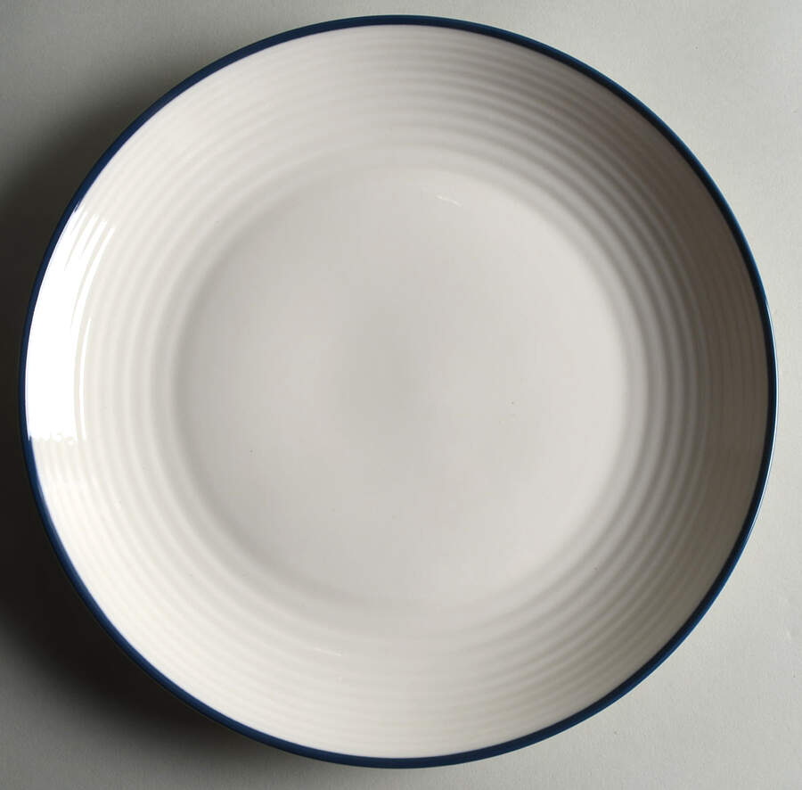 Maze Denim Line Dinner Plate by Royal Doulton-1