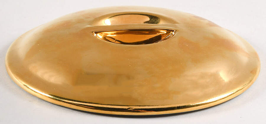 Lustre Gold Lid for Individual Casserole by Royal Worcester-1