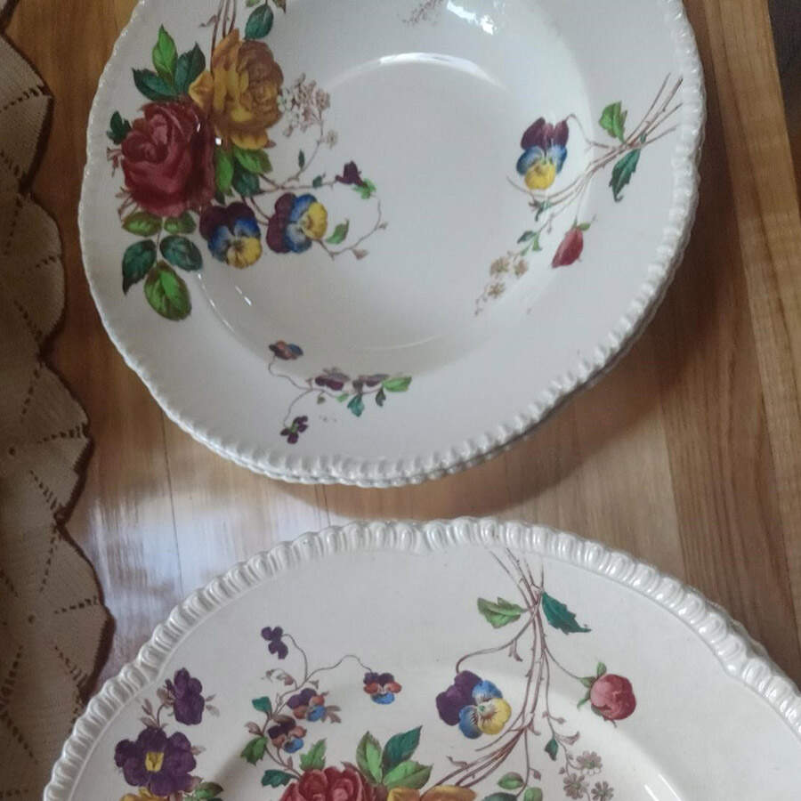 X173 Rim Soup Bowl by Royal Cauldon-1