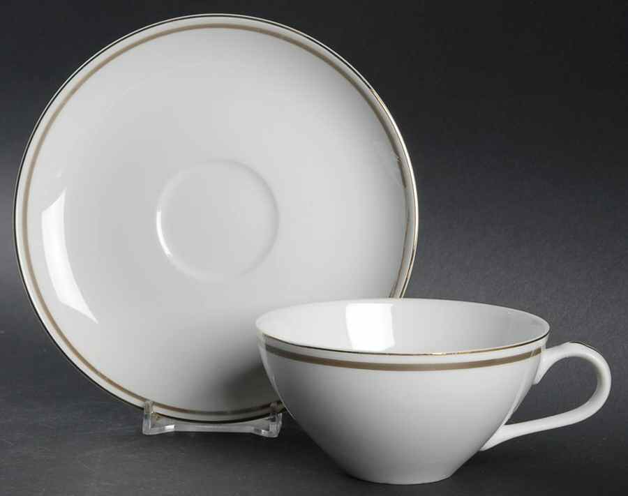 102 Flat Cup & Saucer Set by St Regis-1