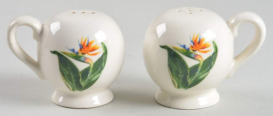 Bird of Paradise Salt & Pepper Set by Santa Anita-1