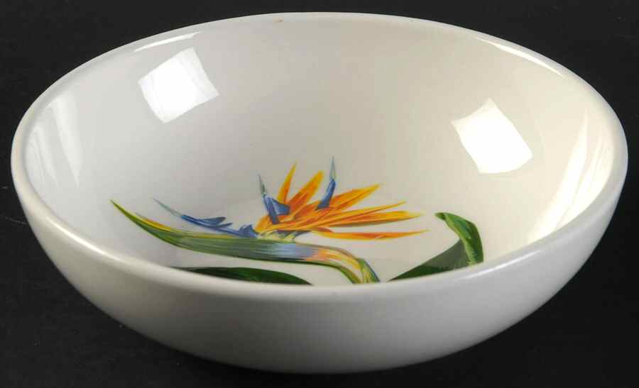 Bird of Paradise Fruit/Dessert (Sauce) Bowl by Santa Anita-1