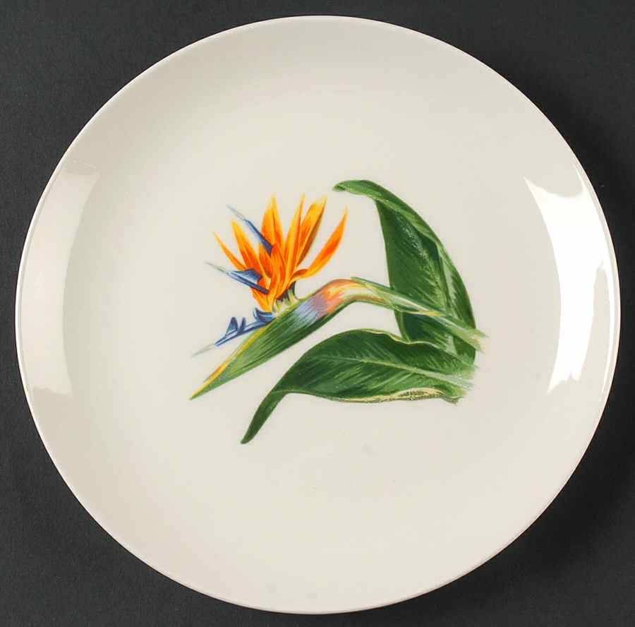 Bird of Paradise Salad Plate by Santa Anita-1
