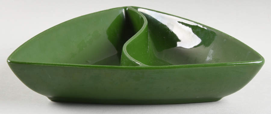 California Modern Dark Green 2-Part Relish by Santa Anita-1