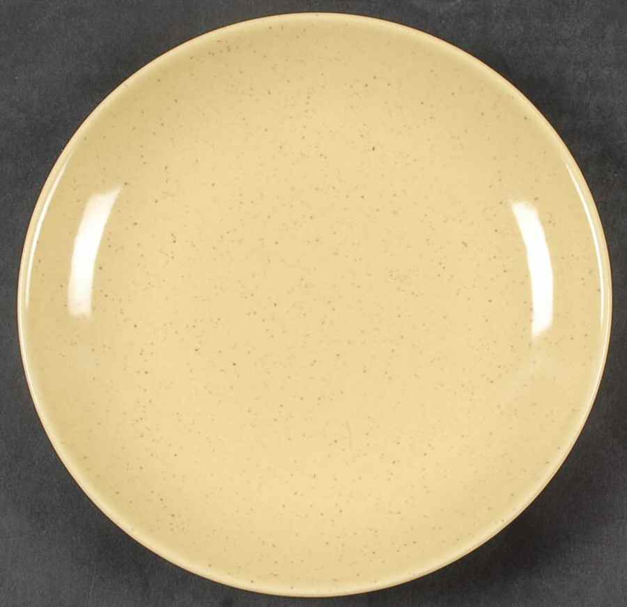 California Modern Yellow (Canary, Specks) Bread & Butter Plate by Santa Anita-1