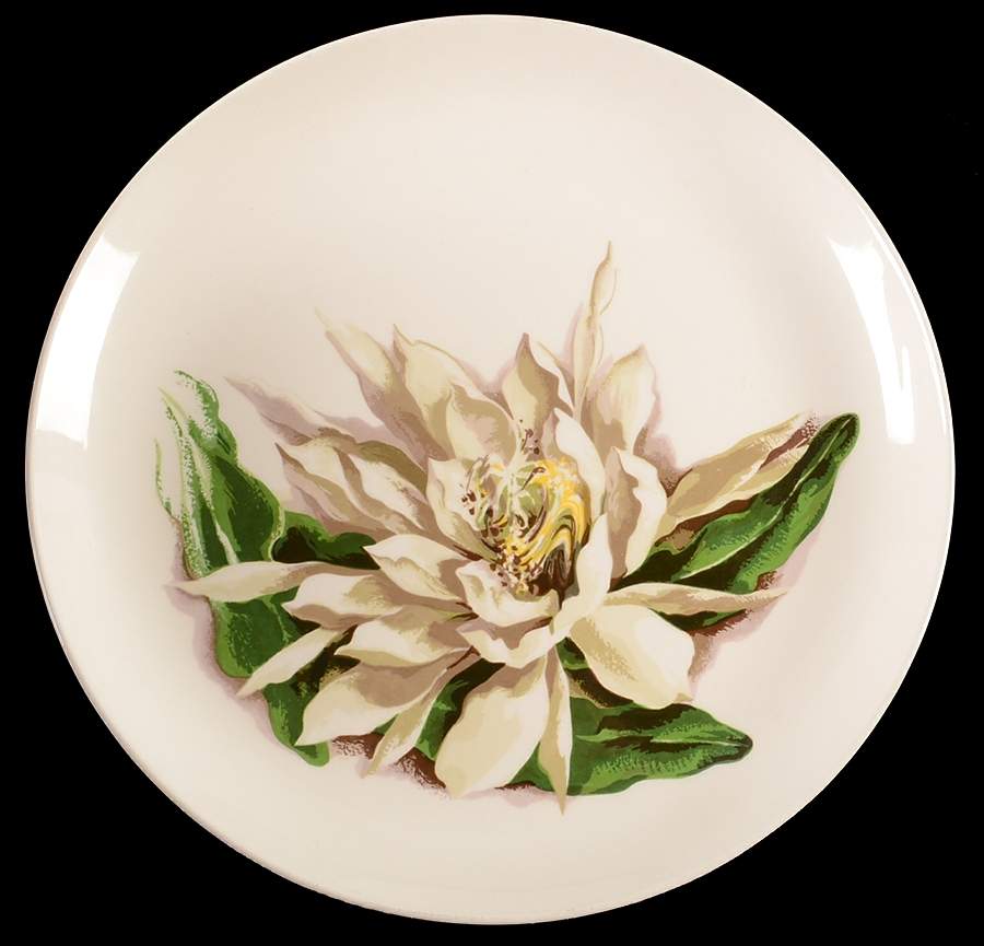 Night Blooming Cereus 12" Chop Plate (Round Platter) by Santa Anita-1