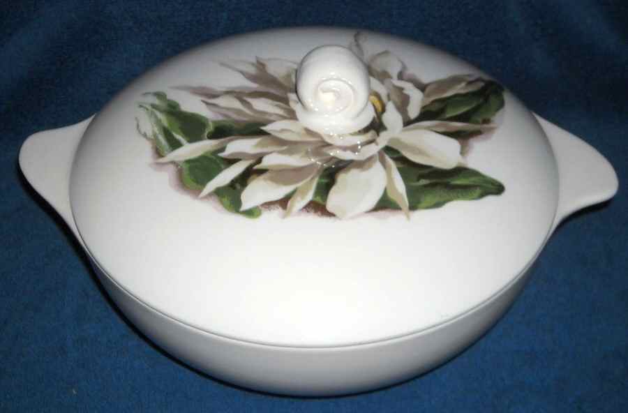 Night Blooming Cereus Round Covered Vegetable by Santa Anita-1