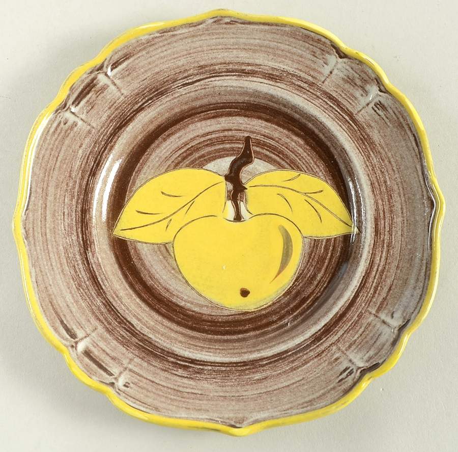 Provincial Apple Bread & Butter Plate by Santa Anita-1