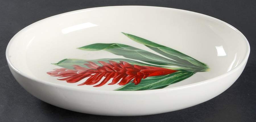 Red Ginger 10" Oval Vegetable Bowl by Santa Anita-1