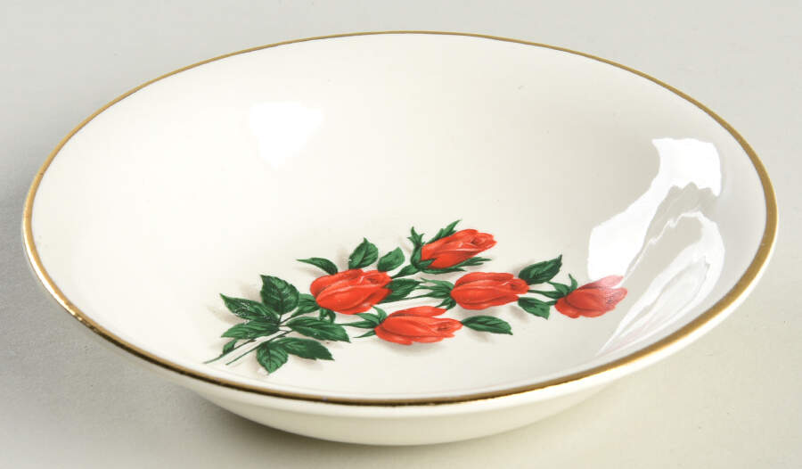American Beauty Fruit/Dessert (Sauce) Bowl by Sabin-1