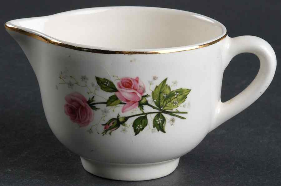 Cathy Rose (Smooth Edge) Creamer by Sabin-1